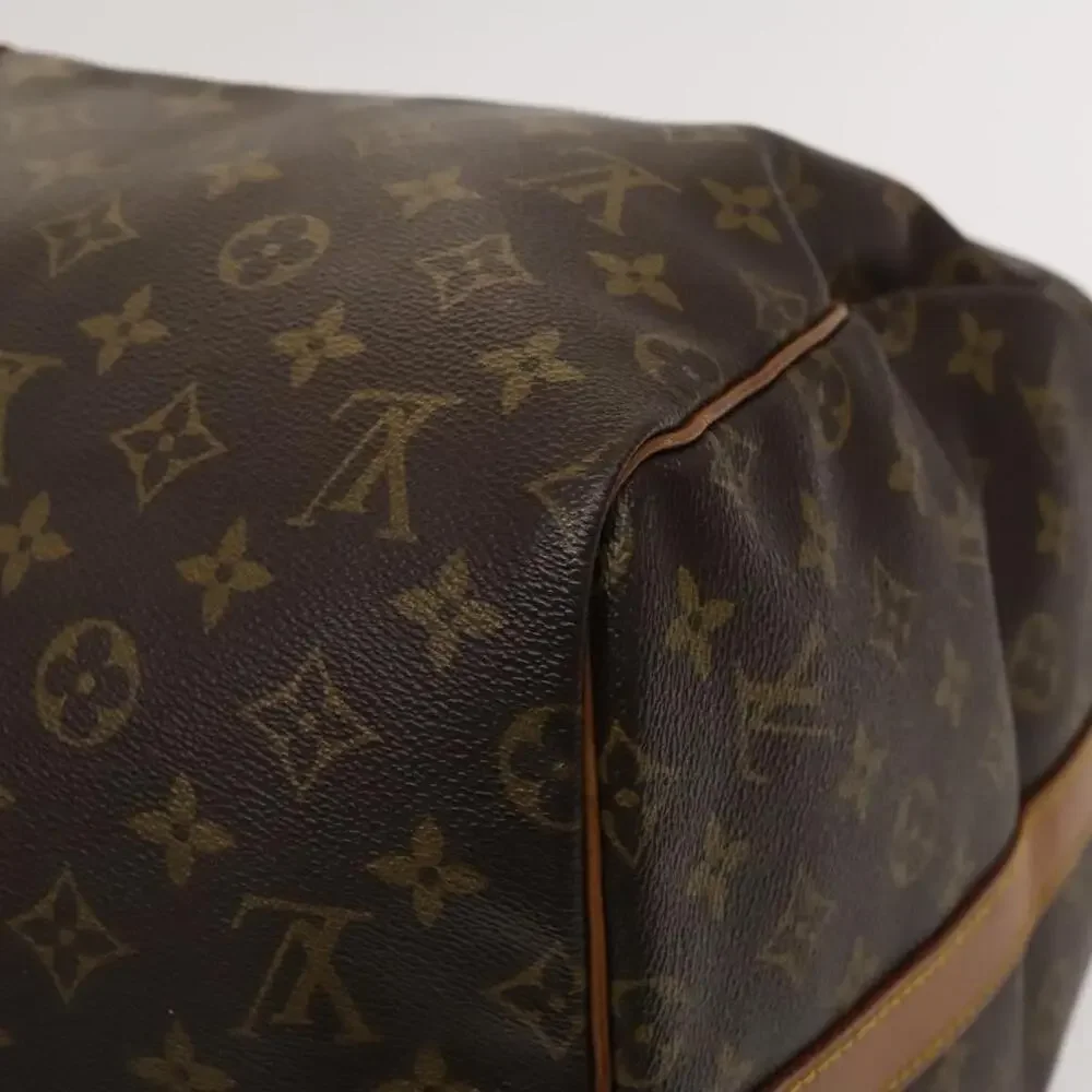 LOUIS VUITTON Monogram Keepall Bandouliere 55 Boston Bag M41414